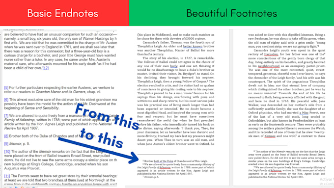 Bestseller - convert epub endnotes to footnotes in docx