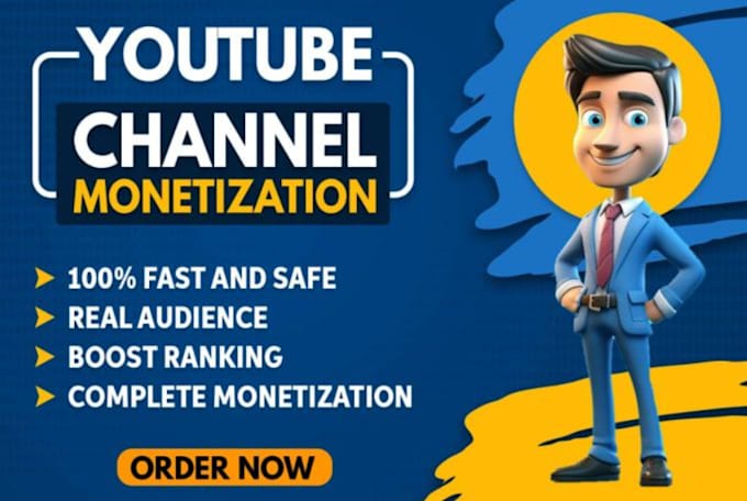 Gig Preview - Do supersonic youtube promotion for monetization organically