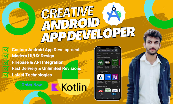 Gig Preview - Expert kotlin developer kotlin app android design java programming native app