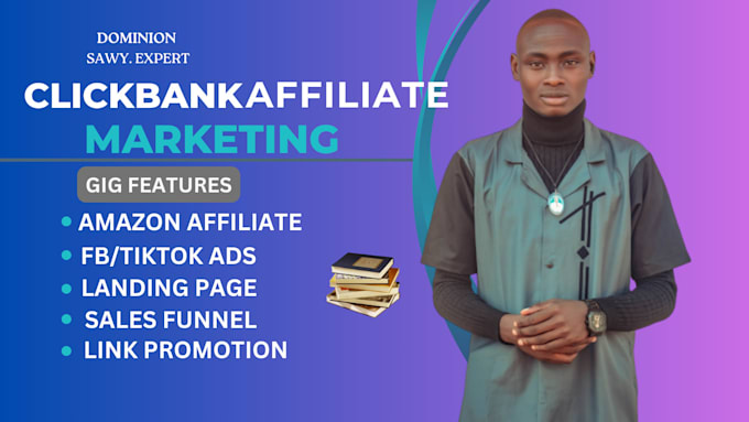 Gig Preview - Do autopilot amazon affiliate website clickbank affiliate marketing sales funnel