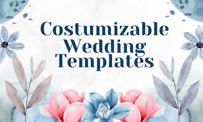 Gig Preview - Make your wedding templates for you big day