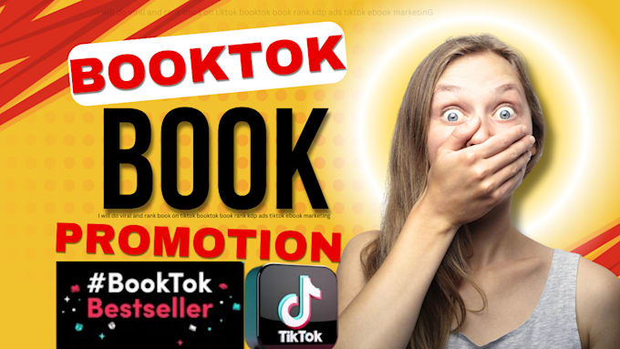 Gig Preview - Viral and rank book on tiktok booktok book rank kdp ads tiktok ebook marketing