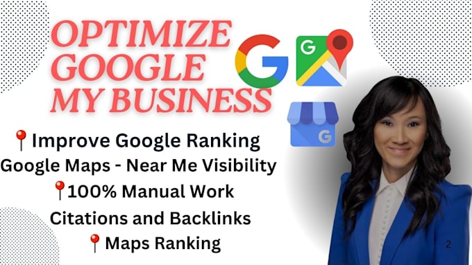 Gig Preview - Optimize your google my business profile for local ranking