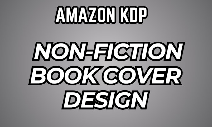 Gig Preview - Be your expert nonfiction book cover design for amazon kdp