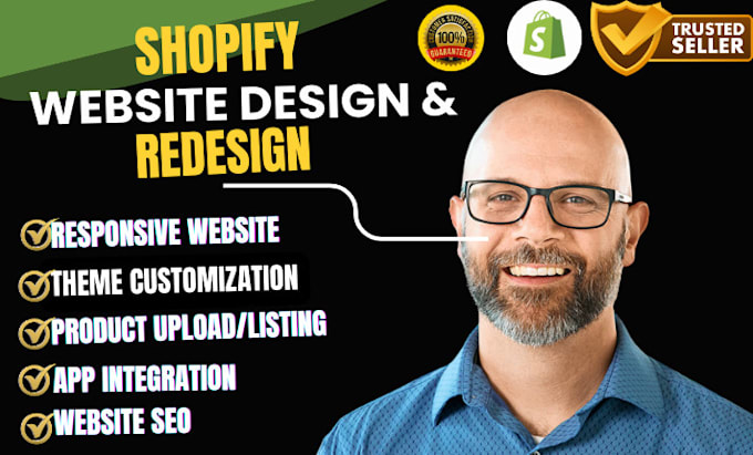 Gig Preview - Build shopify ecommerce website or shopify store development