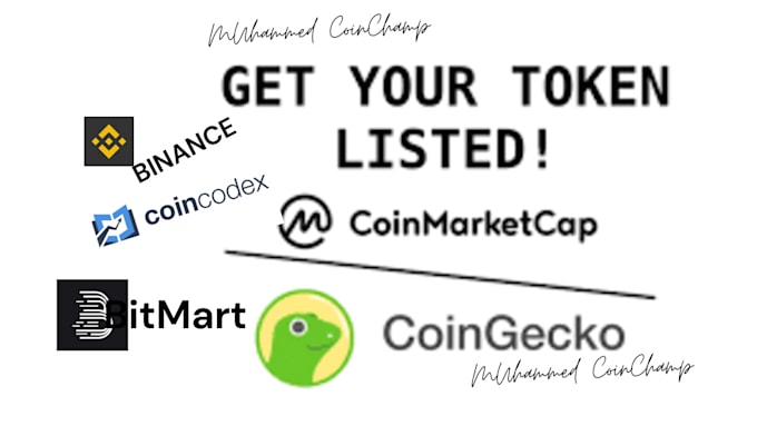 Bestseller - secure listings on coinmarketcap, coingecko solana, erc20, bep20 token listing