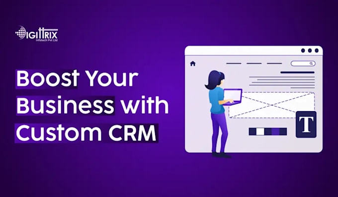 Gig Preview - Build a custom CRM system with laravel for your business