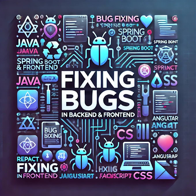 Gig Preview - Fix bugs in java spring boot, react, angular, and more