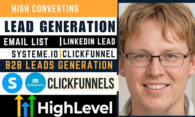 Gig Preview - Do tergeted b2b lead generation business lead linkedin lead lead generation