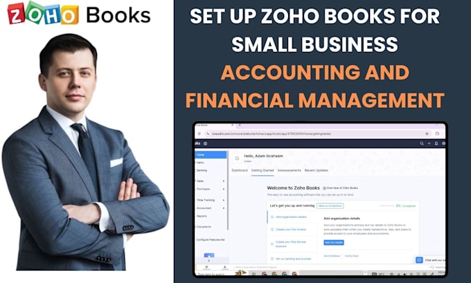 Bestseller - set up zoho books for business accounting and financial managements