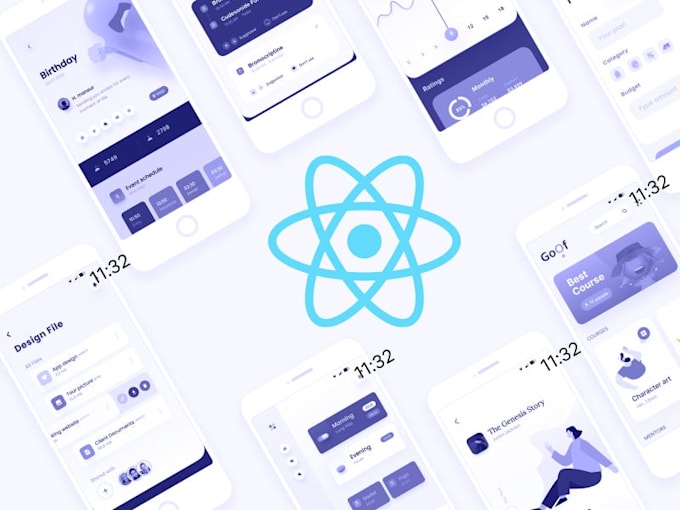 Gig Preview - Design and develop a stunning react native app UI