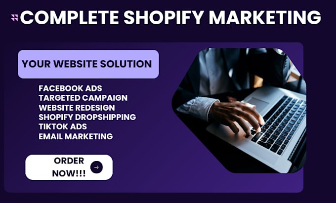 Gig Preview - Do shopify dropshipping marketing,seo, fb ads, etsy shop promotion to boost sale