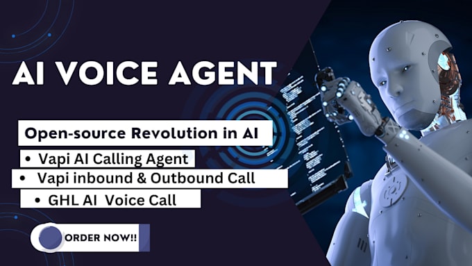 Gig Preview - Setup vapi synthflow ai voice agent for appointment schedule with gohighlevel,