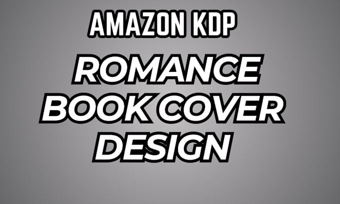 Gig Preview - Professional design romance book cover or ebook cover design