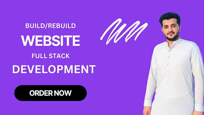 Bestseller - develop a full stack website with a frontend and backend