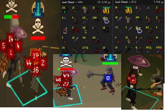 Gig Preview - Teach you how to pk like a risk fighter in runescape