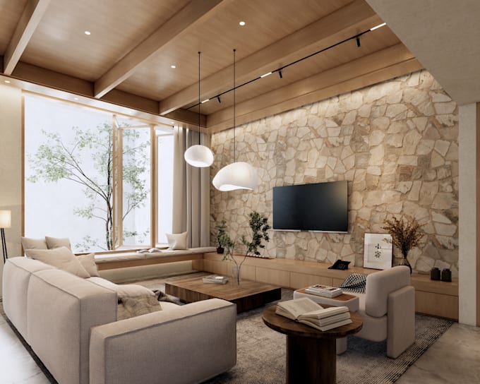 Gig Preview - Create stunning japanese style 3d interior renderings