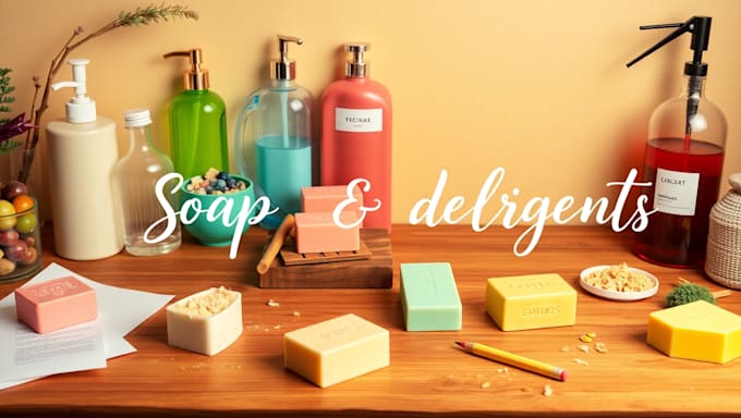 Gig Preview - Formulate effective customized soaps and detergents