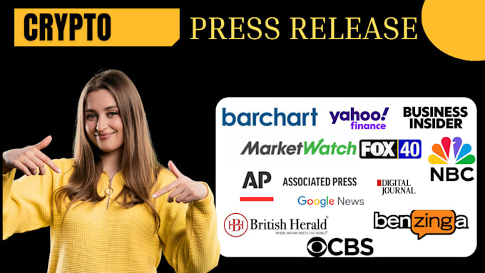 Gig Preview - Crypto press release, crypto press release writing, crypto PR distribution