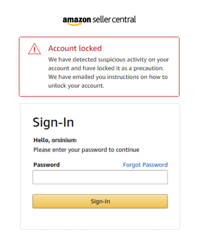 Gig Preview - Do reactivate the amazon temporary block account