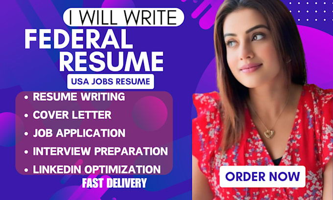 Gig Preview - Deliver ats federal resume writing services for USA jobs linkedin optimization