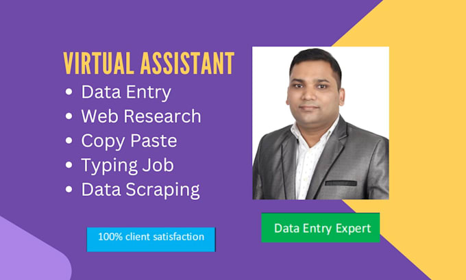 Bestseller - do accurate data entry, fast typing , web research and copy paste