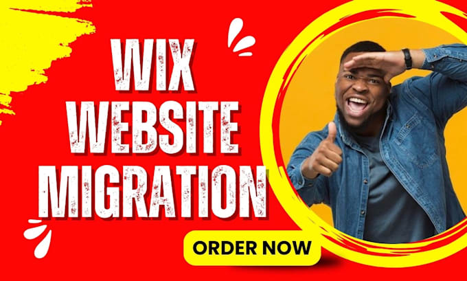 Gig Preview - Migrate your website to wix, clone wix website