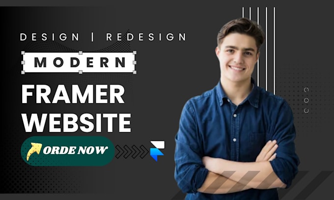 Gig Preview - Design redesign framer website custom framer website builder framer animation