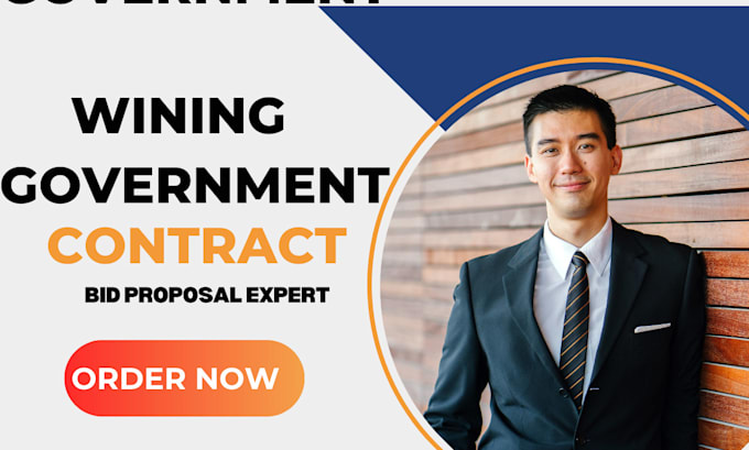 Gig Preview - Write winning rfp rfq bid proposal response to government contract solicitation