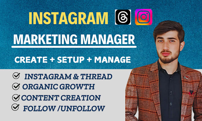 Gig Preview - Skyrocket your instagram and threads engagement with pro social media management