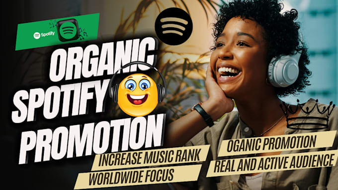 Gig Preview - Do organic promotion in our blog for spotify song promo music