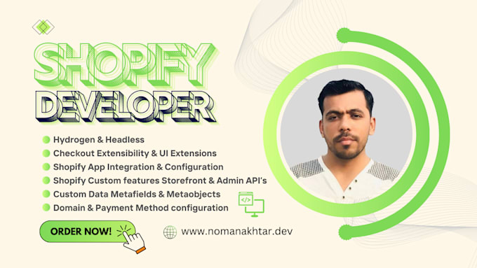 Gig Preview - Liquid coding shopify developer, store design and redesign, shopify plus expert