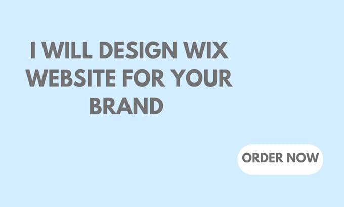 Bestseller - design wix website for your brand