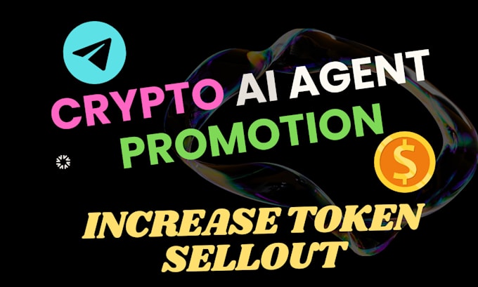 Bestseller - telegram promotion solana memecoin crypto ai agent marketing to pump token sales