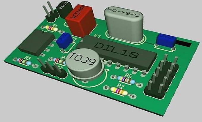 Gig Preview - Design schematics, pcb boards, of your shemetic circiut board