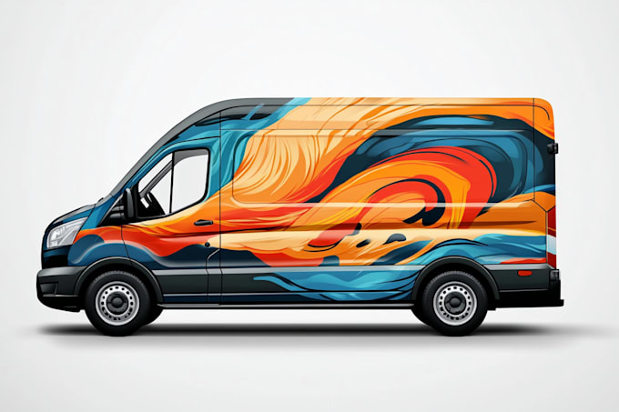 Gig Preview - Design captivating vinyl car wrap designs with style