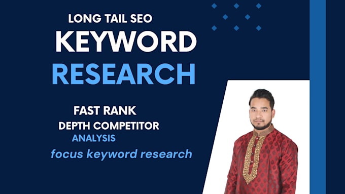 Bestseller - advance long tail seo keyword research n competitor analysis