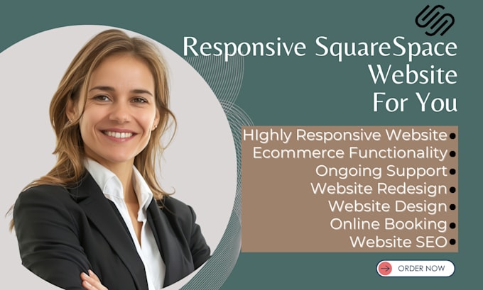 Gig Preview - Do squarespace website design squarespace website redesign squarespace seo