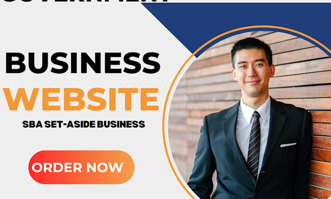 Bestseller - buid sam gov award winning business website for ready government contract