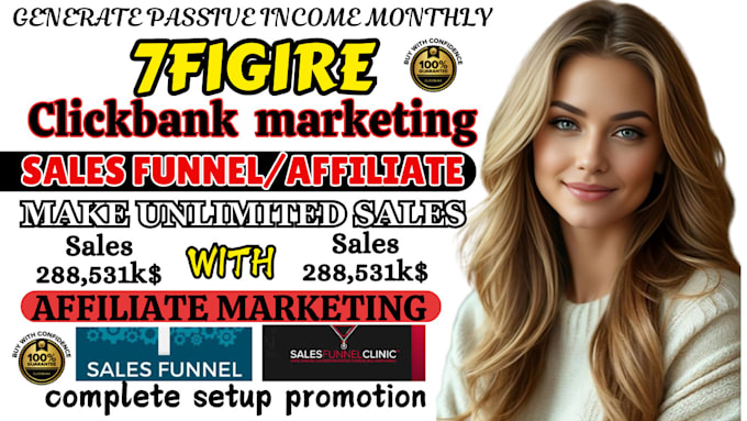 Gig Preview - Build high converting clickfunnel landing page, sales funnel in systeme io