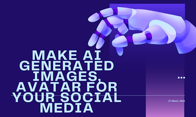 Bestseller - make ai generated images, avatar for your social media