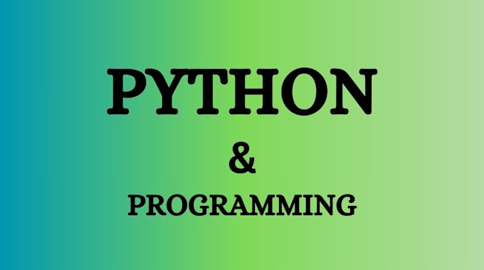 Gig Preview - Be your game developer, python