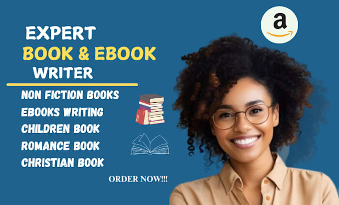 Gig Preview - Be your ebook ghostwriter, KDP book writer, nonfiction ghostwriter