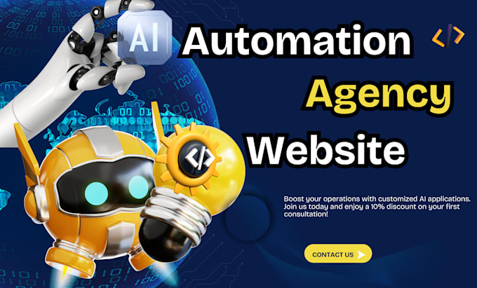 Bestseller - do ai automation agency website, ai agency website, agency website, ai website