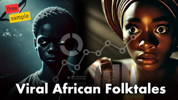 Bestseller - create a captivating ai video art for african folktales and history