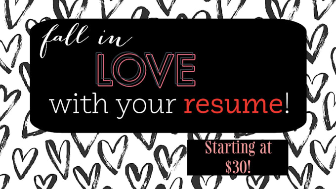 Gig Preview - Create a distinguished resume that will impress