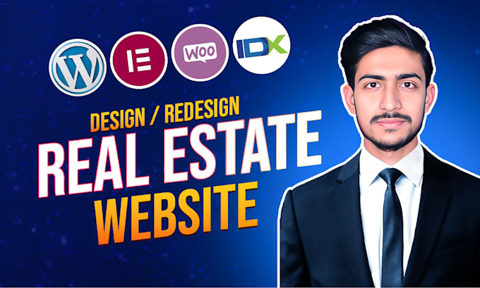 Gig Preview - Build a professional wordpress real estate website with idx mls integrati