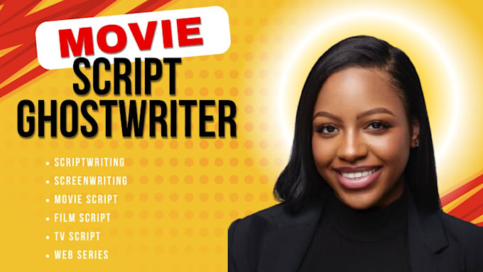 Gig Preview - Do scriptwriting, movie script writing, screenwriting screenplay film tv script