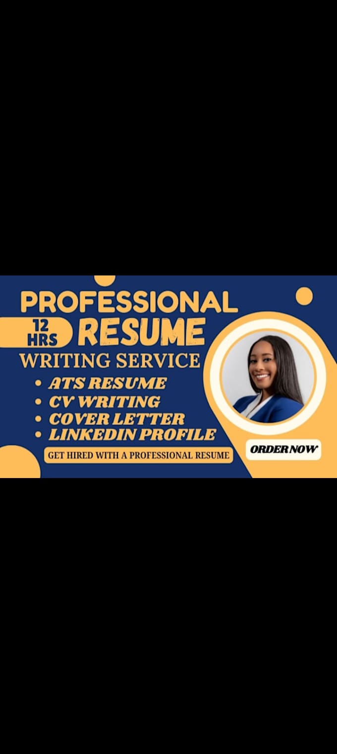 Gig Preview - Write a professional resume that lands interviews