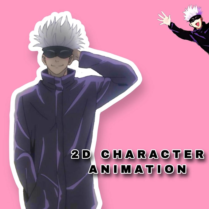 Gig Preview - Make an animation with any 2d character